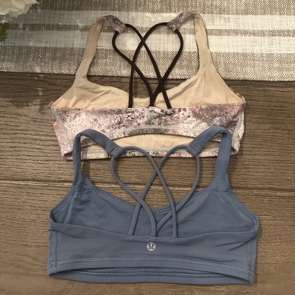 Two lululemon size 4 free to be bras, good used condition - Picture 2 of 2